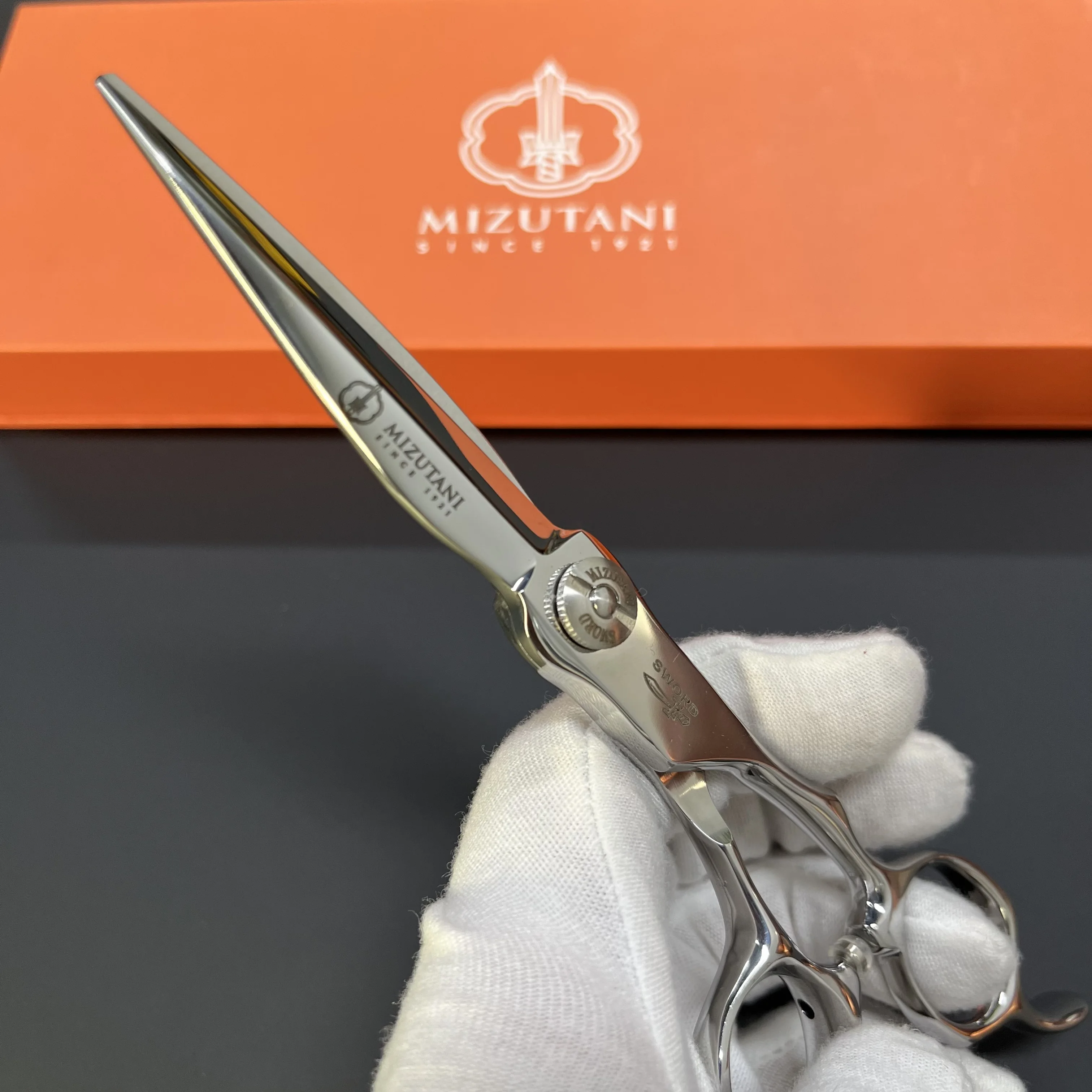 Description Picture 6 of itemMizutani Hair Scissors SWORD Sword Series D19 Flat Cut Hair Salon Special Hair Cutting Stylist Special