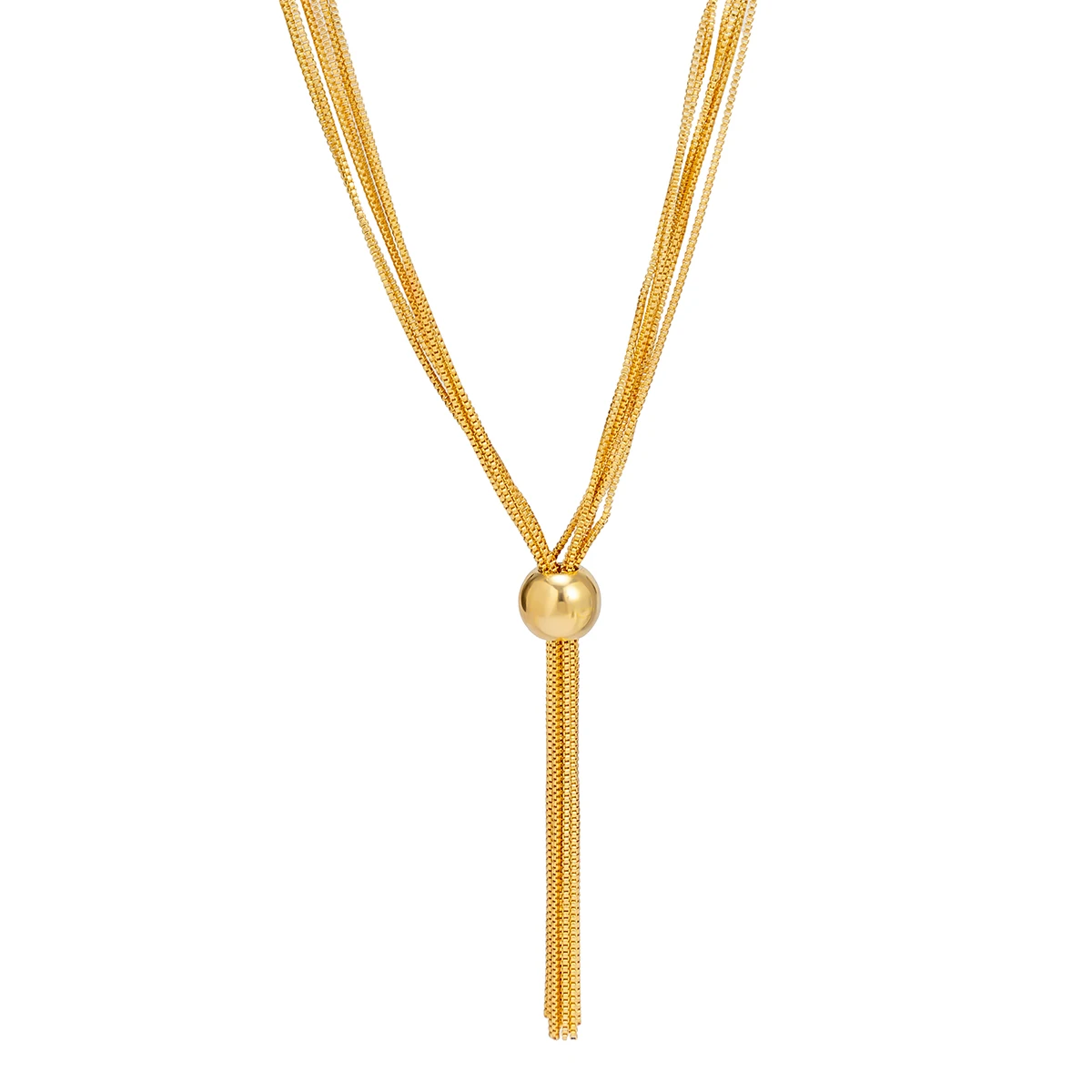 Ingemark Vintage Sexy Big Ball Pendant Choker Necklace for Women Punk Collarbone Chain Snake Box Link Grunge Jewelry Steampunk New_voghion.com