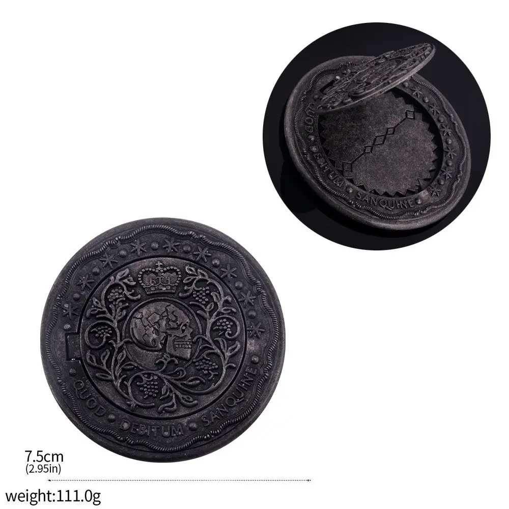 Large Skull Keychain with Magnetic Coin and Blood Oath Marker - Inspired by John Wick