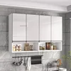 Designer Wall Mounted Kitchen Cabinets European Kitchen Furniture Home Wooden Storage Cabinet Bedroom Closet Organizer with Door 2