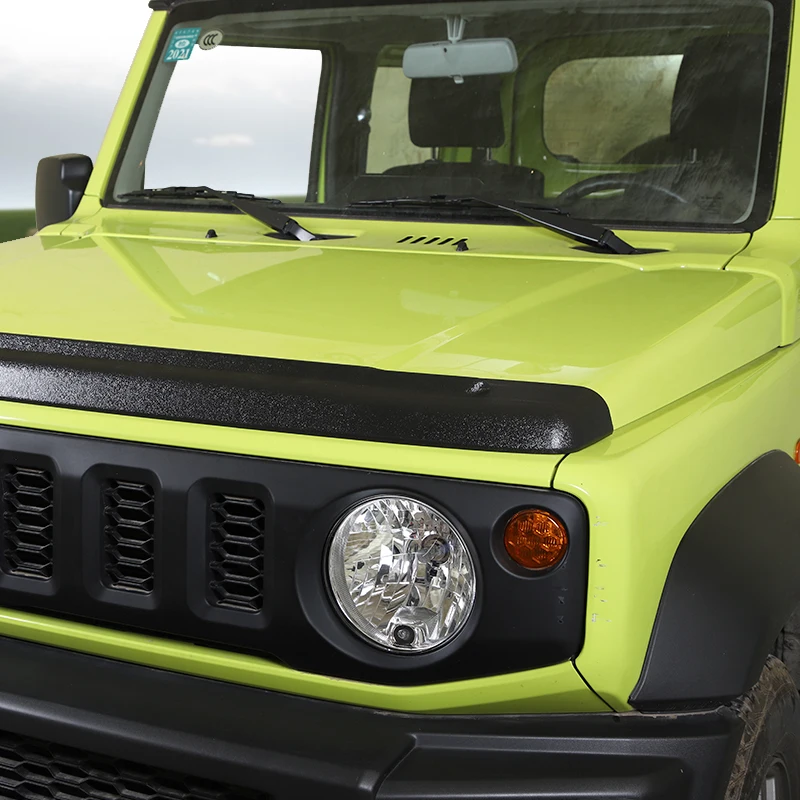 BAWA Car Front Stone Deflector Hood Protection Shield Sand Block Accessories for Suzuki Jimny car stickers car door stickers car reflective stickers car bumper sticker carbon fiber car stickers