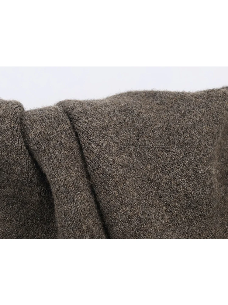 Winter Women's Scarf Coat Long Sleeve Knitted Elegant Scarf Shawl Jackets Women Streetwear Causal Loose Fit Knitted Coats