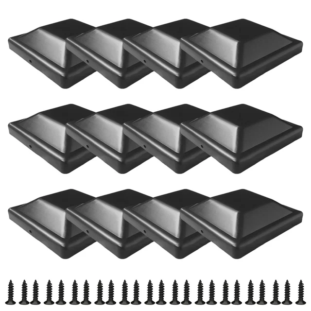 6 Pezzi 4x4 Copripalo For Recinzione For Uso Esterno Prolunga - Foto 7