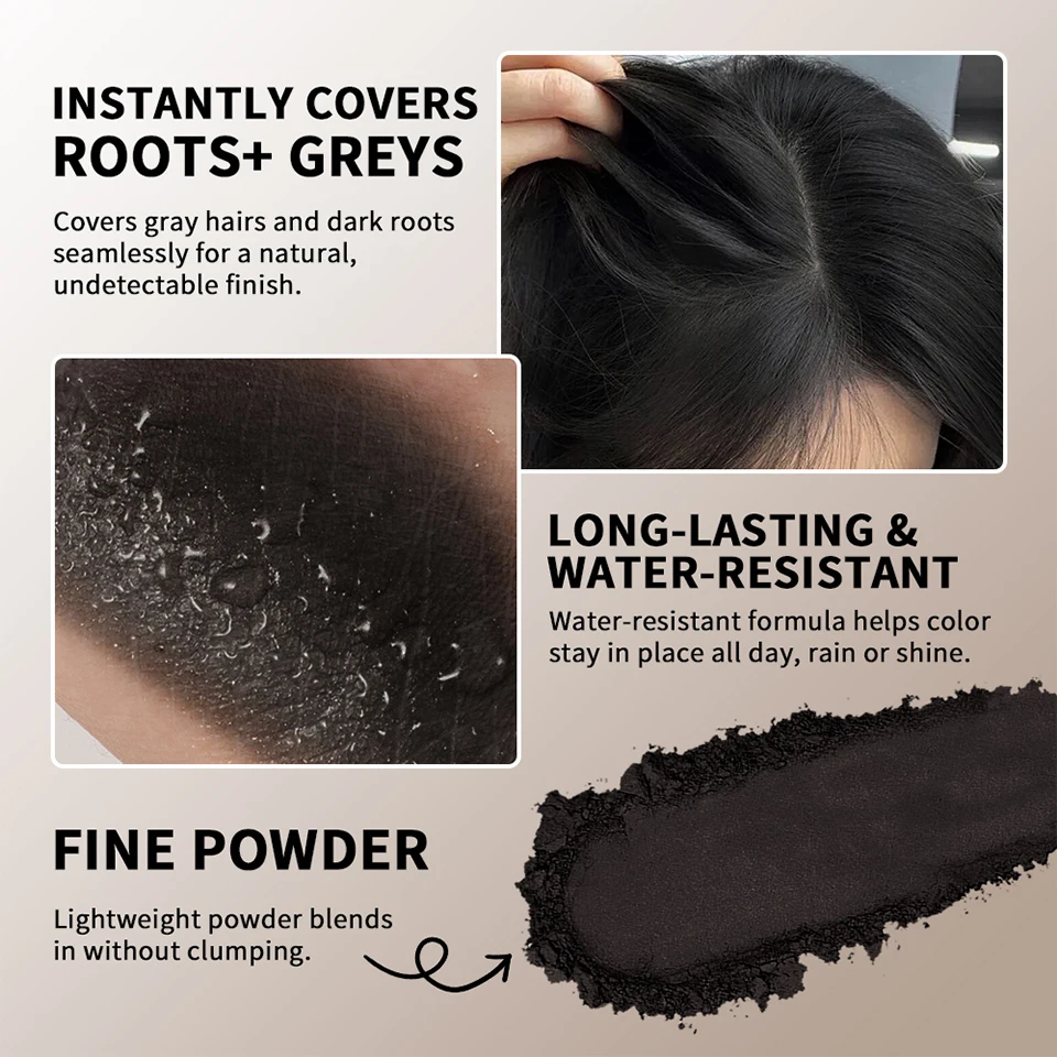 Gray Hair Coverage Powder Palette