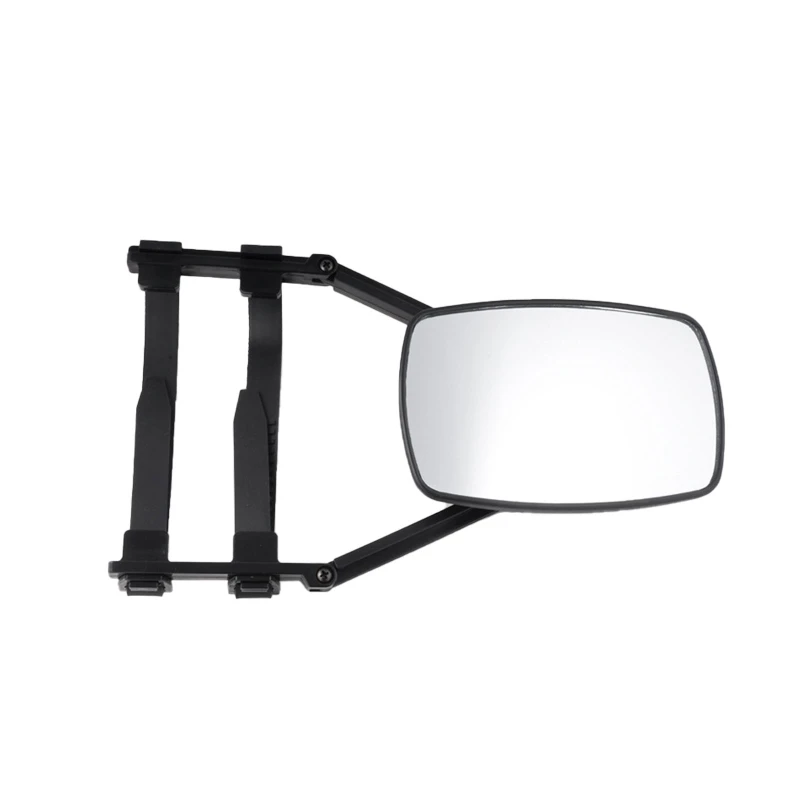 

Adjustable Clip On Car Mirror Rearview Extension Towing Mirror Trailer Blindspot Flat Mirror Side Wing Caravan