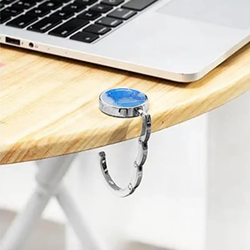 

Крючок для кошелька, настольная вешалка с круглым крючком для женских и девушек, Офисная вешалка для сумок