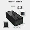 100000mAh 120W Solar Power Bank 4USB Large Capacity External Battery Mobile Phone Wireless Fast Charging Mobile Phone Accessory 6