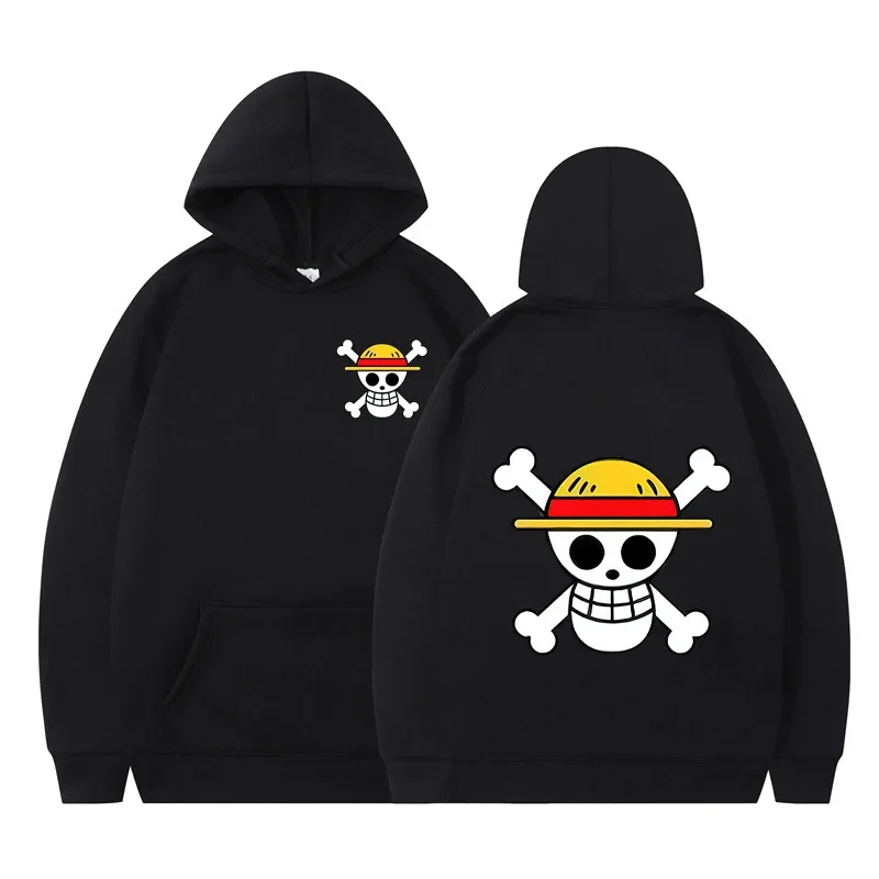 

2023 Autumn and Winter Cartoon One Piece Cartoon Sweater Male and Female Couples Hooded Sweater Coat Male
