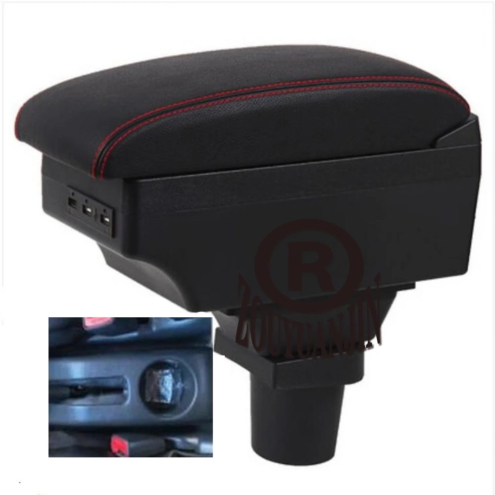 

For Toyota RAV4 Armrest Box Arm Elbow Rest Center Console Storage Case Modification Accessories with Cup Holder USB