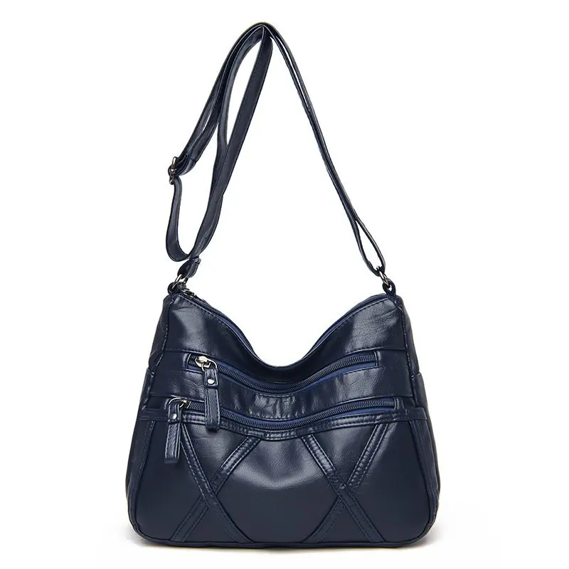 High Quality Women's Soft Leather Shoulder Bags Multi-Layer Classic Crossbody Bag Luxury Designer Handbag and Purse best wristlet wallet