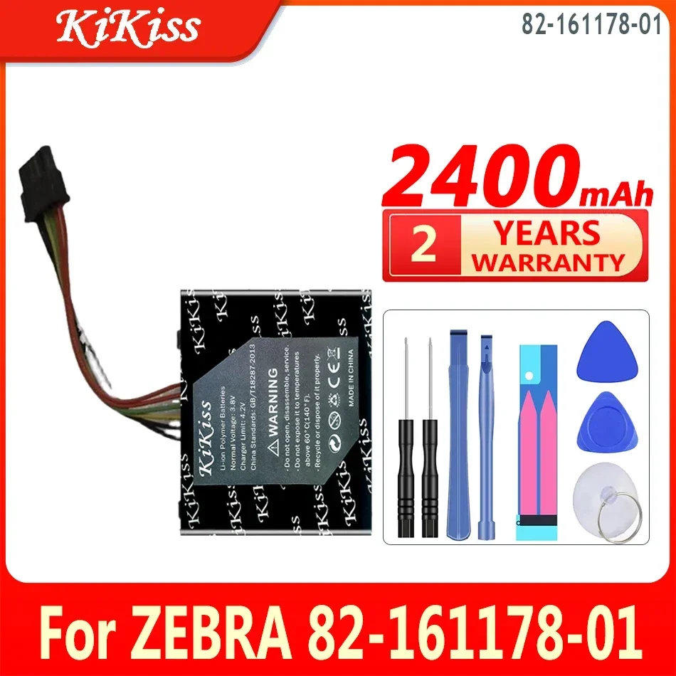 

Литий-ионный аккумулятор KiKiss 8216117801 2400 мАч для ZEBRA 82-161178-01 Bateria