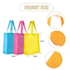 50 Pieces Non Woven Reusable Bags Multi Color Tote Gift Bags Colored Blank Tote Bags Bulk Fabric Grocery Bags Durable 6