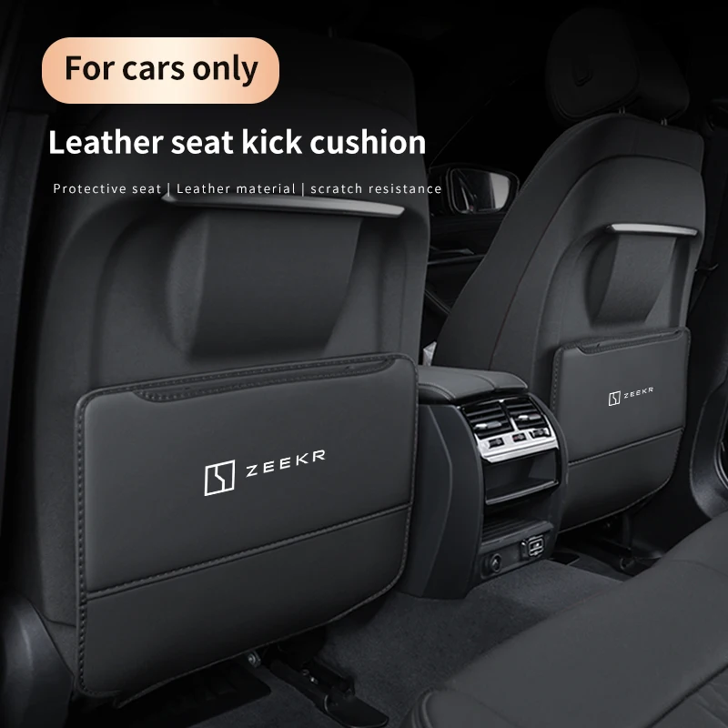 For ZEEKR X 001 007 009 Car Seat Back Storage Rear Anti-Wear Backrest Anti-kick Pad Auto Accessories