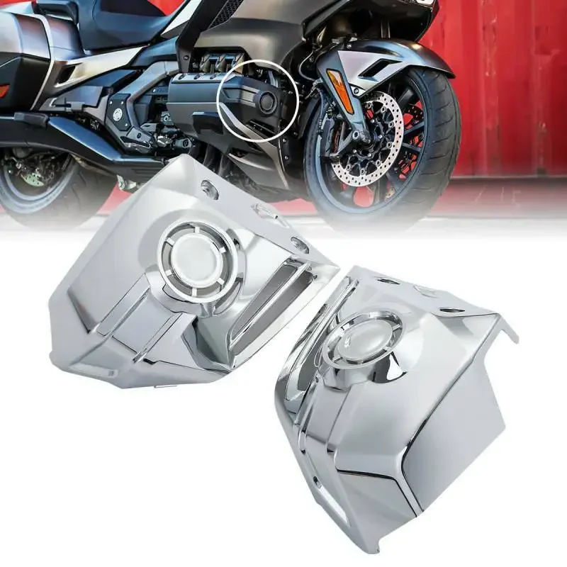 

Chrome Motorcycle Accessories Lower Cowl Covers For Honda Goldwing 1800 GL1800 2018 2019 2020
