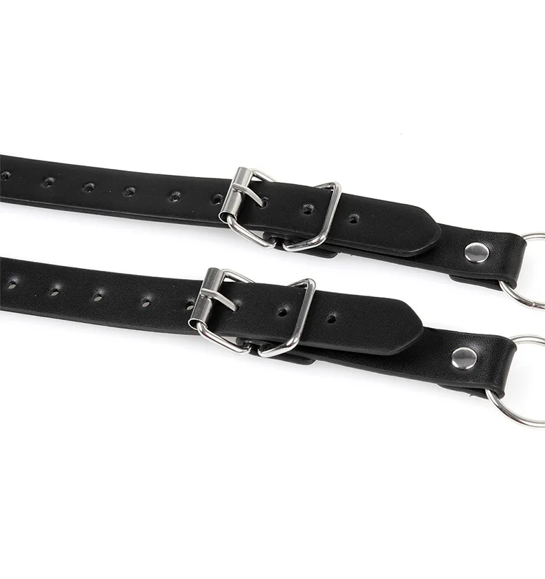 ! Labia Spreader Straps with Clitoral Clamp - BDSM Bondage, Pussy Opening Vagina Stimulator - Adult Sex Toys for Women