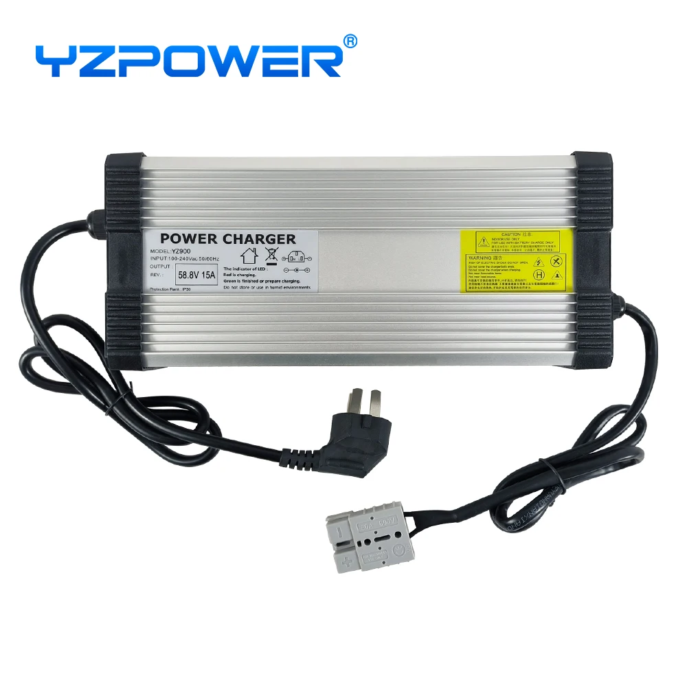 YZPOWER 58.8V 12A Lithium Battery Charger for 48V E-scooter