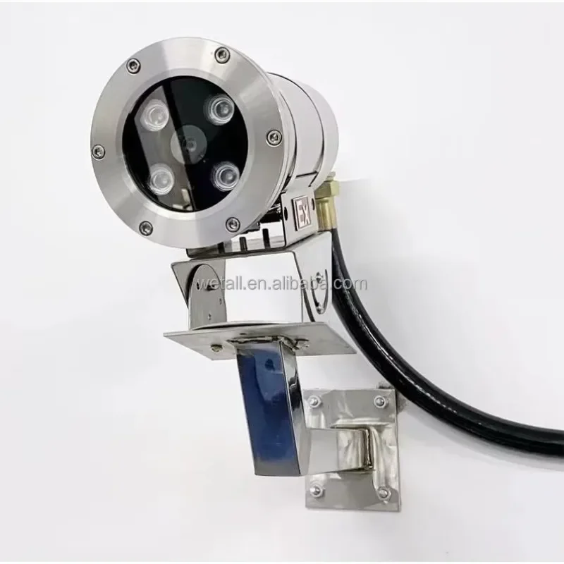 방폭형 IP68 400만 화소 카메라 칩 적외선 야간 투시경 스테인레스 스틸 하우징 감시 카메라