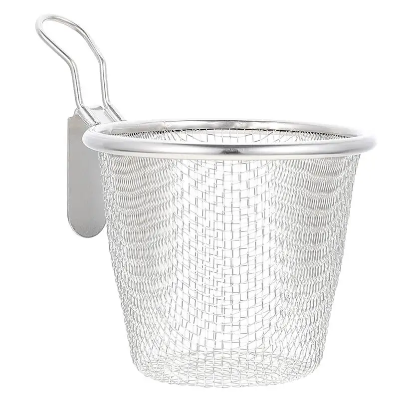 

Stainless Steel Slotted Spoon Cooking Noodles Lo Noodles Slotted Mesh Malatang Vegetable Fries Filter Household Filter Spoon