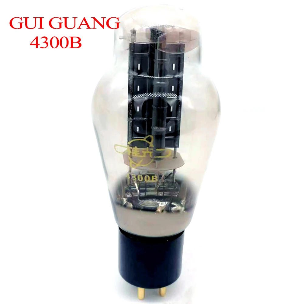 Guiguang 4300B vacuum tube Titanium Plate Golden Grid Original Box Packed Replace WE300B Linlai 300B Shuguang 300B electron tube 6