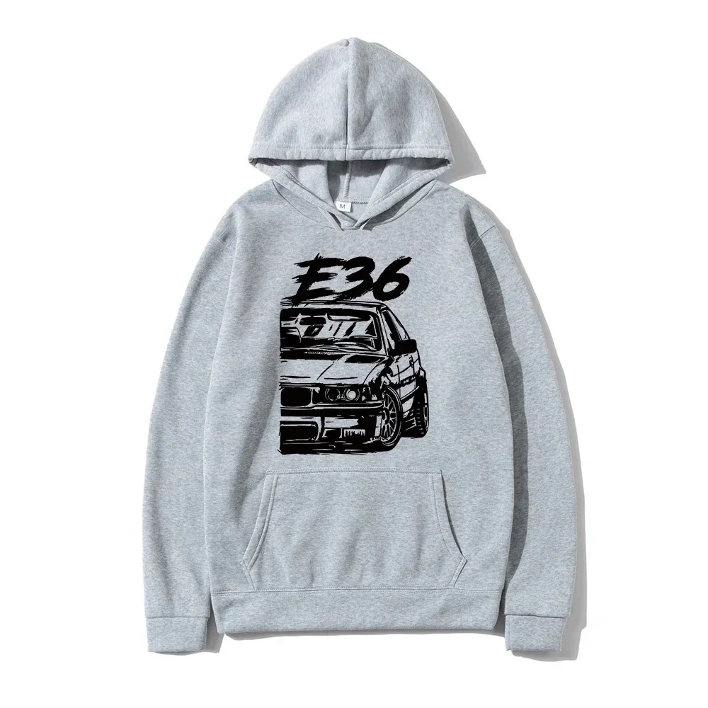 Classic E30 E46 E92 F80 M3 E36 Hoodies Fashion Men Graphic Initial D Hoodie Unisex Hip Hop Pullover Sweatshirt Car Graphic Hoody 2