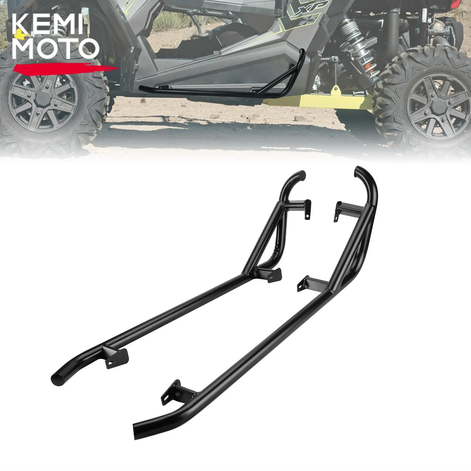 Barre Kemimoto Nerf Compatibili Con Rzr 1000 Rzr S 1000 Xp 1000 Turbo 900 Trail S 900 2014-2023 Rock Slider Tree Kicker Side Step