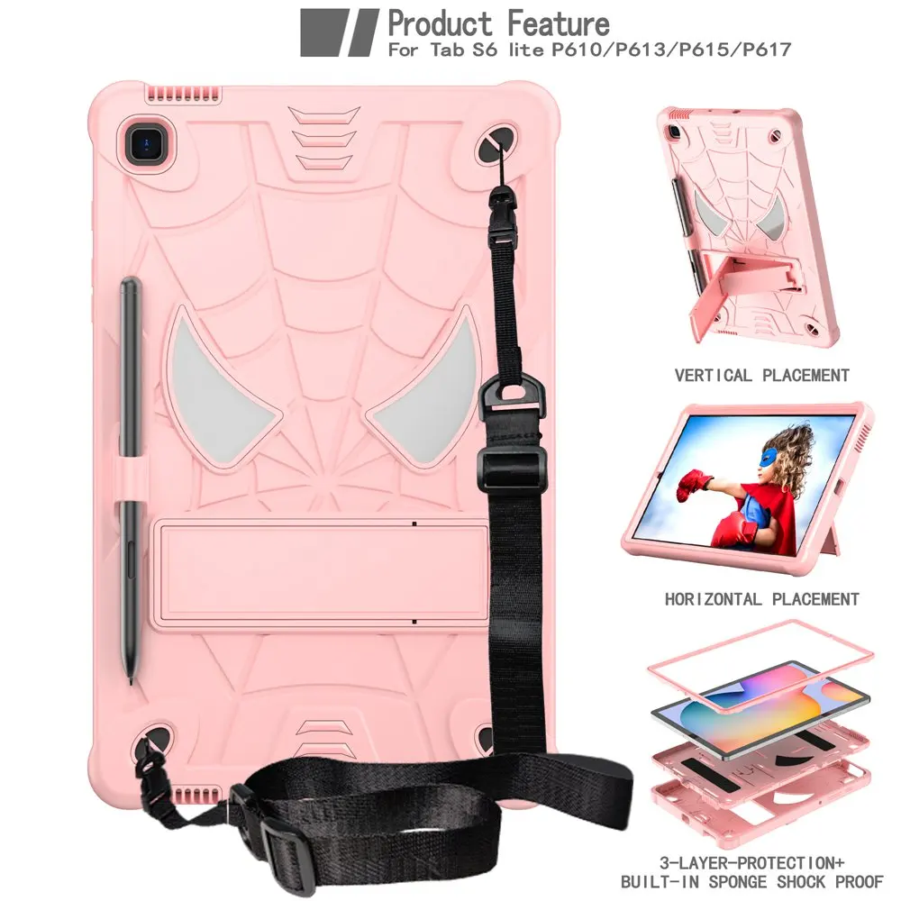 Kids Tablet Cover Case with Shoulder Strap