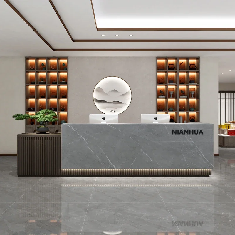 Lectern Luxury Reception Desks Beauty Salon Office Podium Church Futuristic Reception Desks Bancone Office Furniture