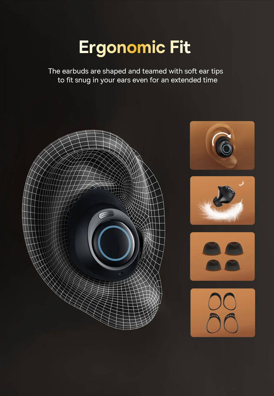 Baseus Bowie MA10 TWS Wireless Earbuds description image 8