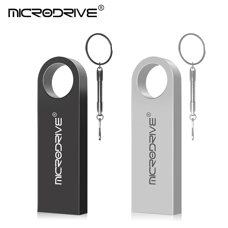 High-Speed Waterproof USB Flash Drive with Custom Logo - Durable Metal Design