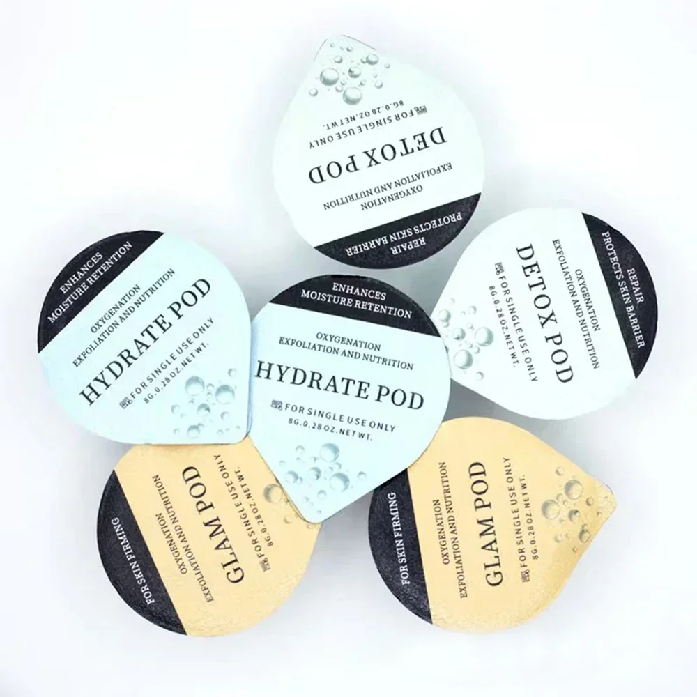 7 Types Oxygen Jet Spa Capsule Serum Gel Facial CO2 Oxygen Bubble Machine Facial Massage Exfoliate Rejuvenation Beauty Device