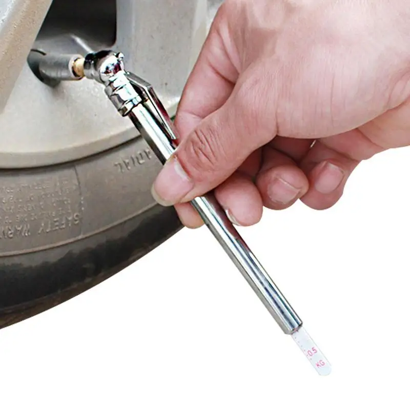 Universal Portable Mini Durable Car Styling Pressure Gauge Pen Shape