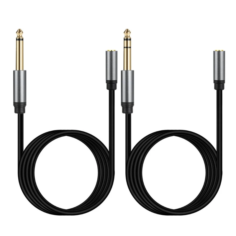 

1/4" to 1/8" Adapters, 3.5mm 1/8inch Male to 6.35mm 1/4inch Female Adapters Cord