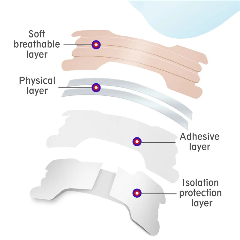 Breathable Nose Strips For Baby Relieve Nose Congestion Baby Care Tools Anti Snoring Nasal Stickers For Children Adults Sleeping