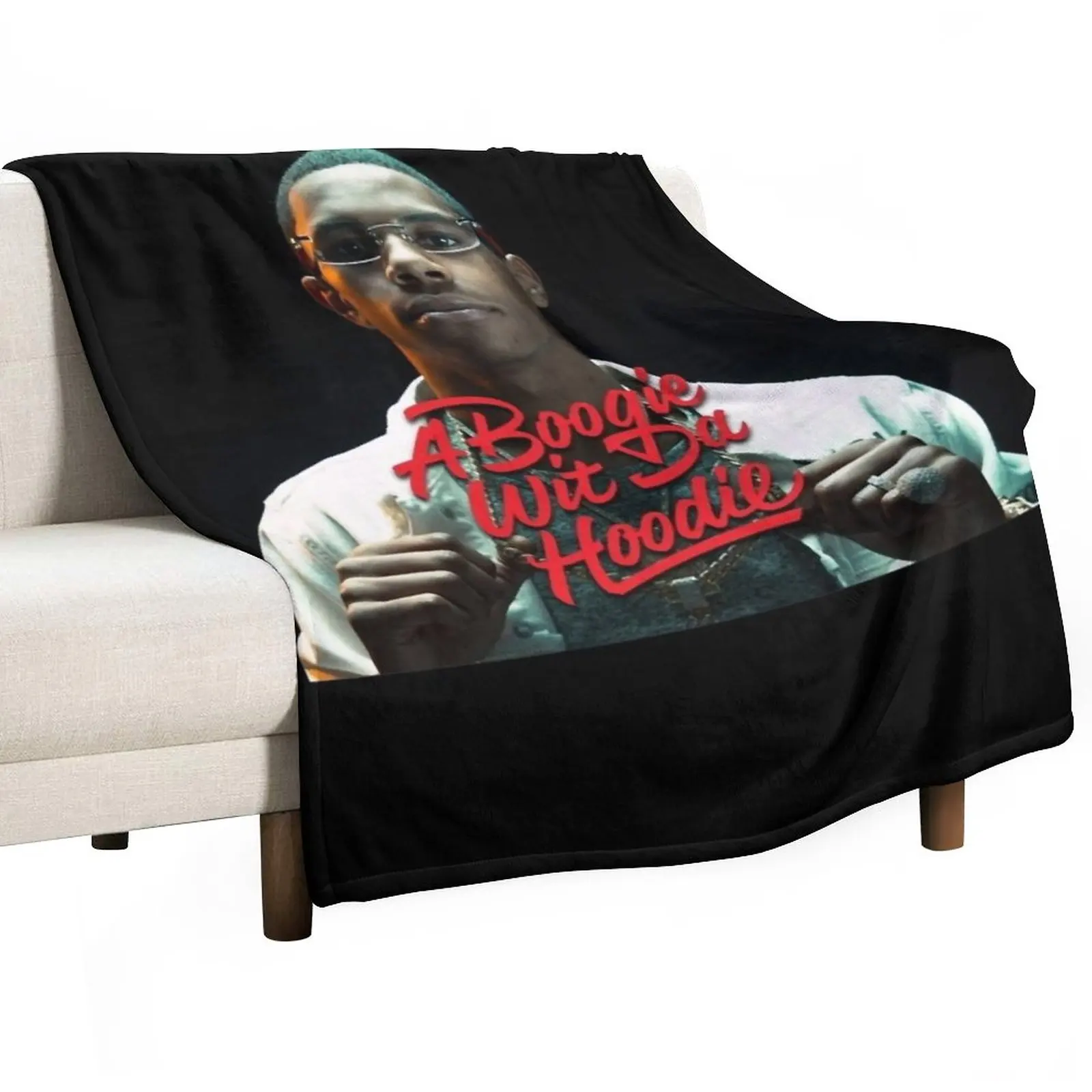 

Gifts For Men A Boogie Wit Da Hoodie 2021 Botakkkk33477 Gift For Fans Throw Blanket fluffy blanket anime