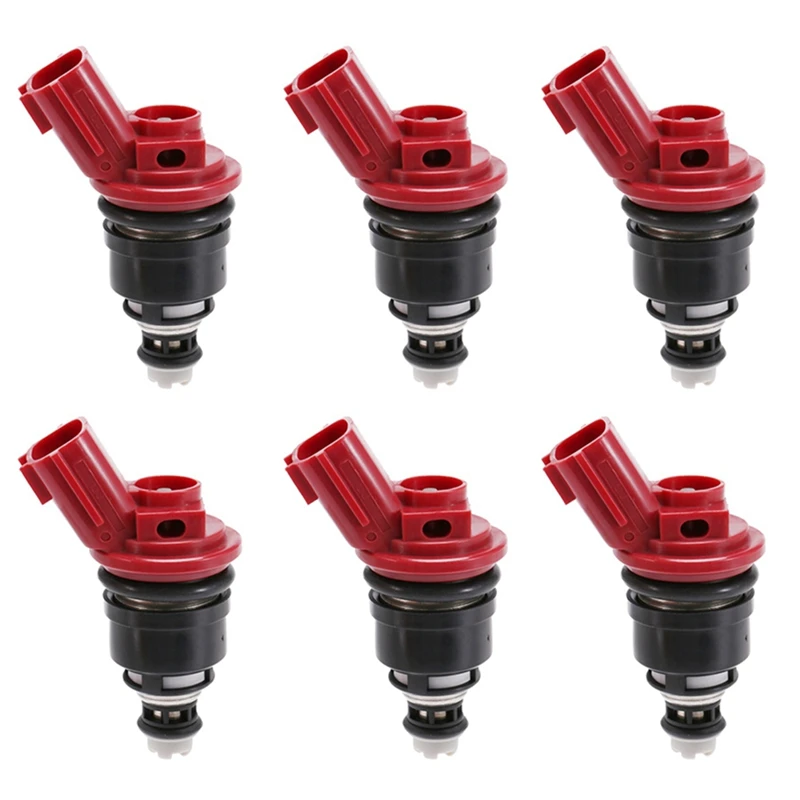 

New 6PCS Fuel Injector Nozzle 16600-96E01 For Nissan Altima Sentra Maxima Infiniti Q45 J30 G20 1991-2001 Replacement Accessories