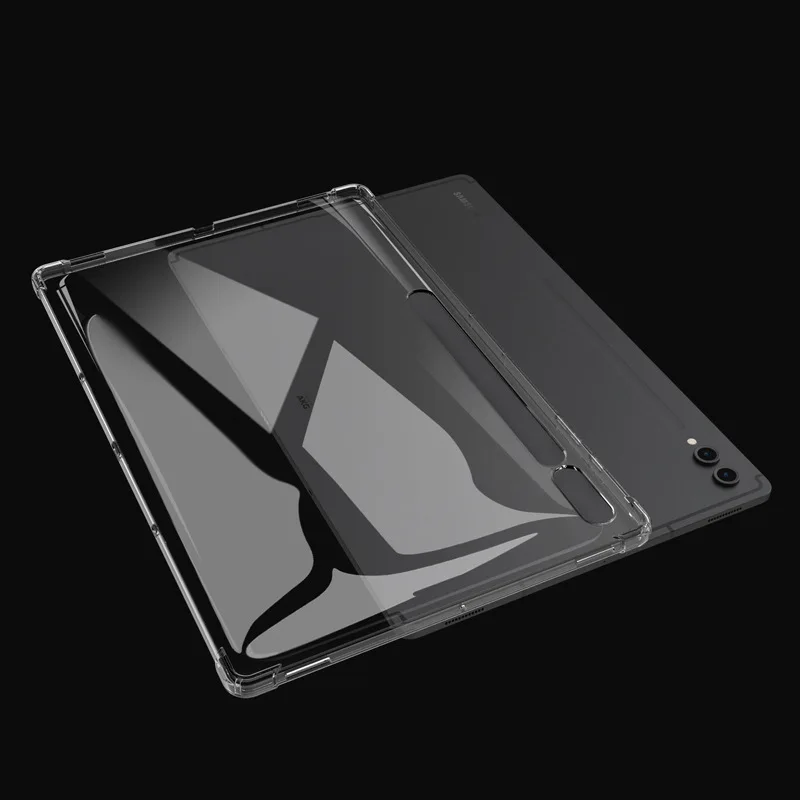 For Samsung Galaxy Tab S9 11 inch Transparent Case S9+ Plus 12.4 inch S9 Ultra 14.6 inch Soft Tpu Airbag Cover Funda