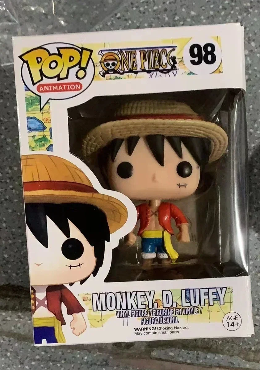 thumbnail image 1 of 2025 FUNKO POP ONE PIECE #1273 Red Hawk Luffy Gear Two #1269 Buggy the Clown #1276 Soba Mask #1277 Figura de acción modelo Juguetes para regalos, 1 of 5