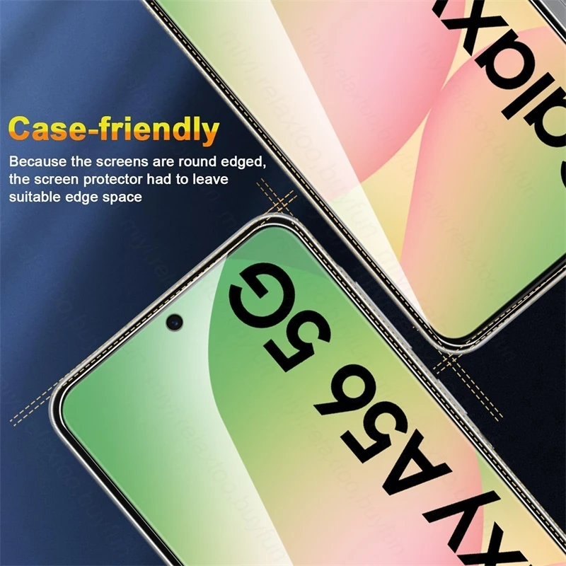 Clear Protective Glass Screen Protector - 4 Pack, 9H Hardness, HD Clarity
