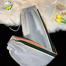 

2022 Spring Fashion Sweatpants New Style Versatile Loose Sports Casual Track Pants Trend Tracksuit Men Jogger Mens Clothing
