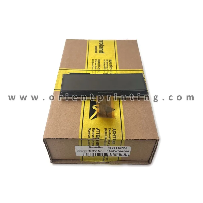 

U.R.T. 7458320001 8A37A74A004 U.R.T. 7168320002 экран дисплея для Man Roland 700 URT7458320001 запасные части для печатной машины