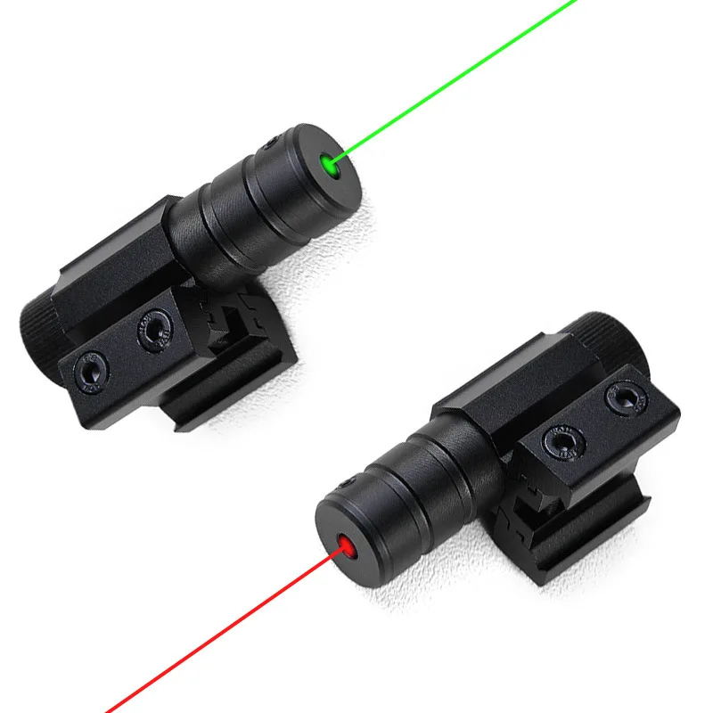 

Rangefinders Mini Red Laser Green Sight Hunting Gun Dual Purpose Sight 11MM and 20MM Gun Light Tactical Equipment