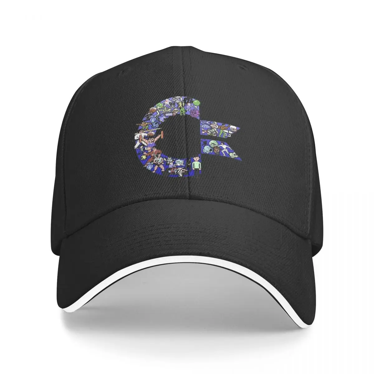 C64 Personaggi Commodore 64 Golf Cap Merchandise Vintage Computer Game Casquette Stile Unisex Daily Golf