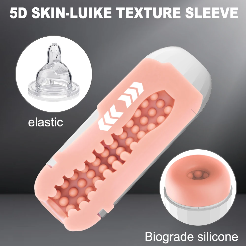 Male Masturbators Automatic Sucking Stroker Blowjob Machine 3D Textured Penis Pump Sex Toys for Men male masturbator cup,male masturbator,male masturbation aid