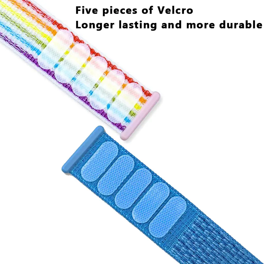 Nylon Strap and Case for Smart Watch - Sporty Replacement Wristband and Bracelet Cover
