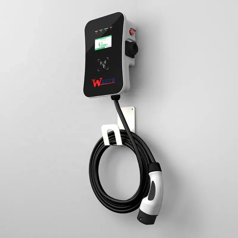 

2023 New Smart Electric Vehicle Car Charger with APP Electric Car Charger 7kw Type 2 EV Charger Wallbox
