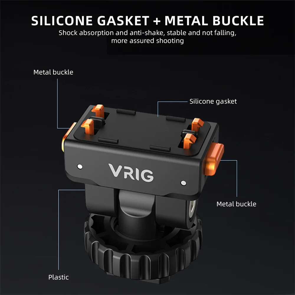 VBESTLIFE Hot Shoe & Cold Shoe Adapter Mount Für Insta Ace