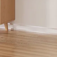 Roll up self-adhesive skirting board anti-collision and waterproof waistline living room and bedroom decorative wall stickers 4