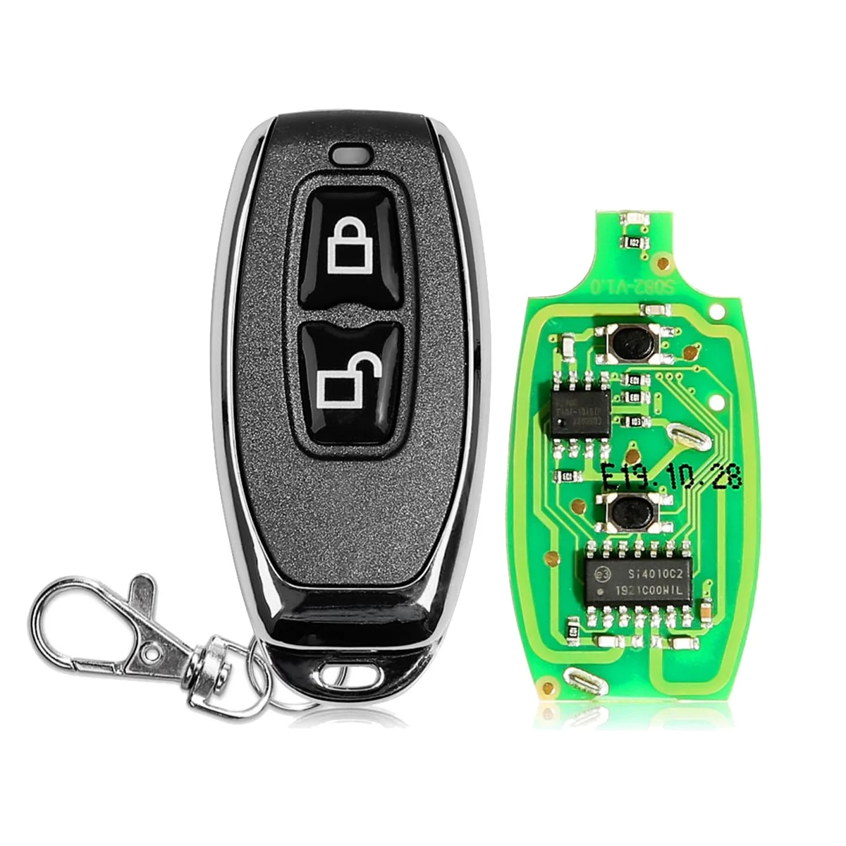 

For XKGD12EN Universal Wire Garage Door Remote Key Fob 2 Buttons for VVDI Key