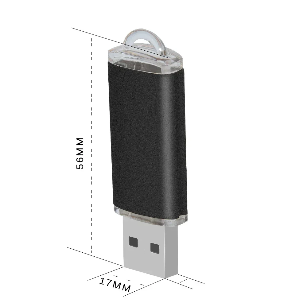 Pendrive Metal USB Flash Drive 2.0 30PCS 128gb 64gb 32gb 16gb 4GB