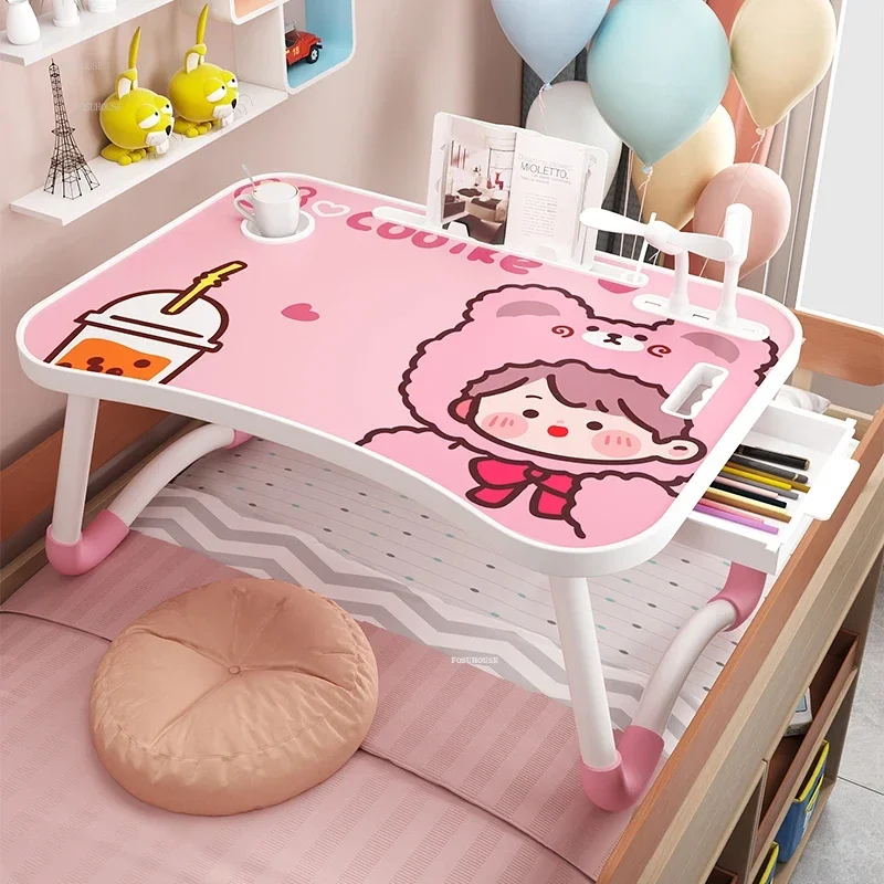Bed Small Tables Bedroom Writing Children's Tables Simple Room Desks Children Furniture Home Laptop Table Children's Study Desk